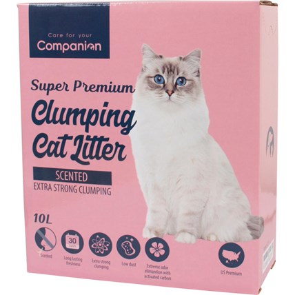 Kattsand Companion Super Premium k- Med doft