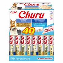 Kattgodis Churu 40-pack Tuna